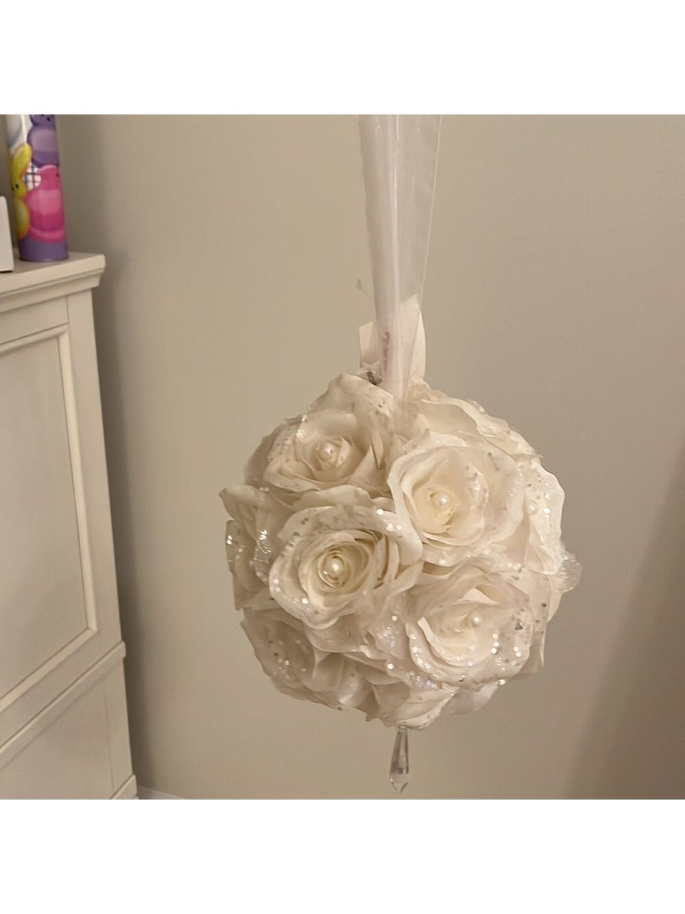 Hanging floral ball - Picture 6 of 6